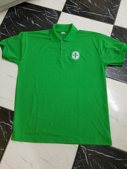 Camisa polo modelo CIPA Segurança, para ser usada por membros da CIPA de empresas em geral.