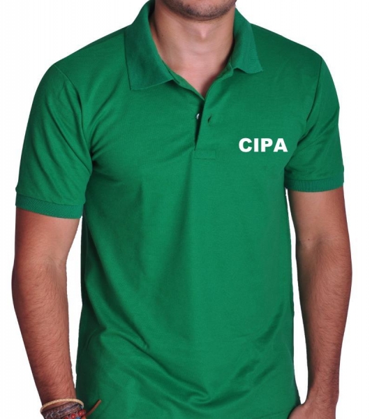 Camisa polo verde modelo CIPA 