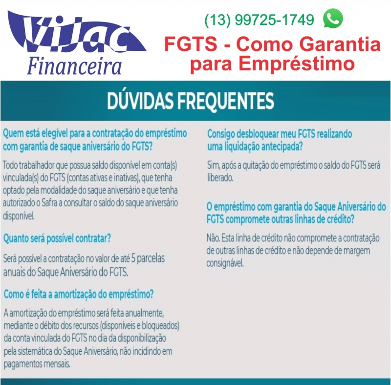 Vijac Financeira em Registro.