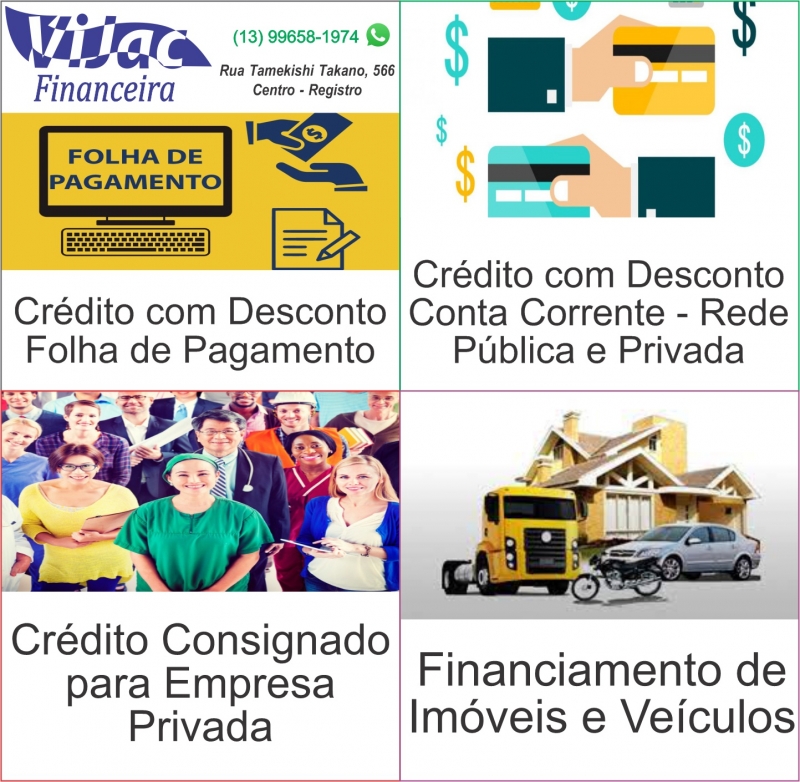 Vijac Financeira em Registro.