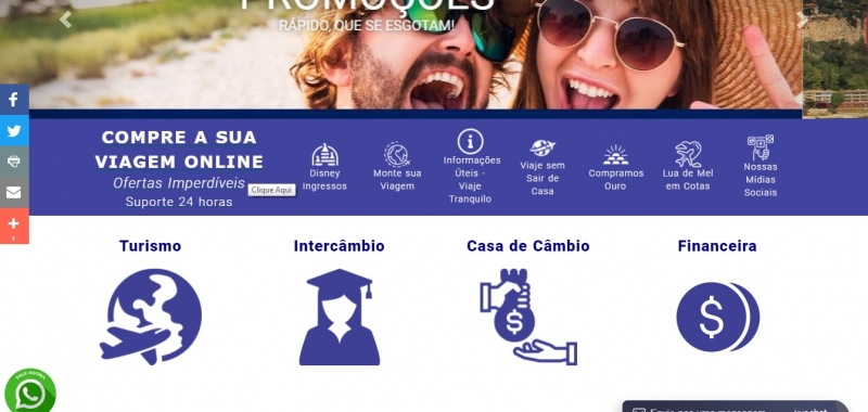 Compra de viagem on-line - Vijac Turismo