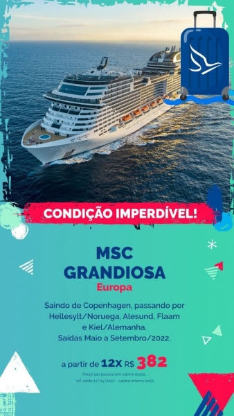 MSC Grandiosa - Europa - Vijac Turismo