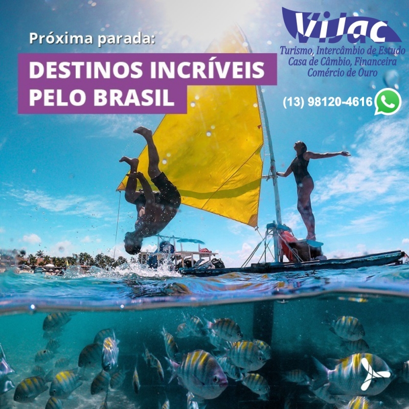 Vijac Turismo, representante CVC e mais 40 operadoras de turismo, sua melhor opção em viagens.