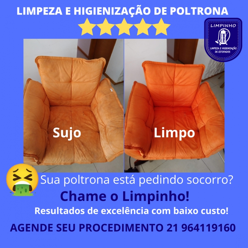 Limpinho - Limpeza, Higienização e Impermeabilização de Estofados