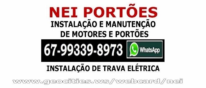 Manutenção e Instalação em portões de elevação