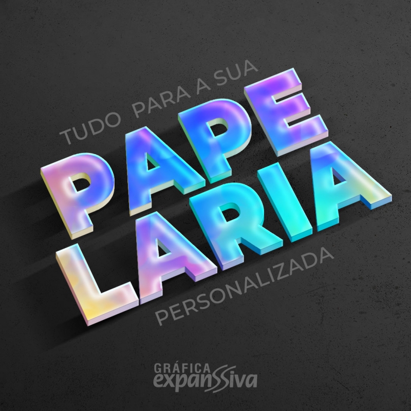 Papelaria personalizada, uma enorme variedade para o seu negócio.