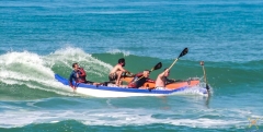 Clube kanaloa rio canoa havaiana esporte a remo surf turismo- recreio - foto 2