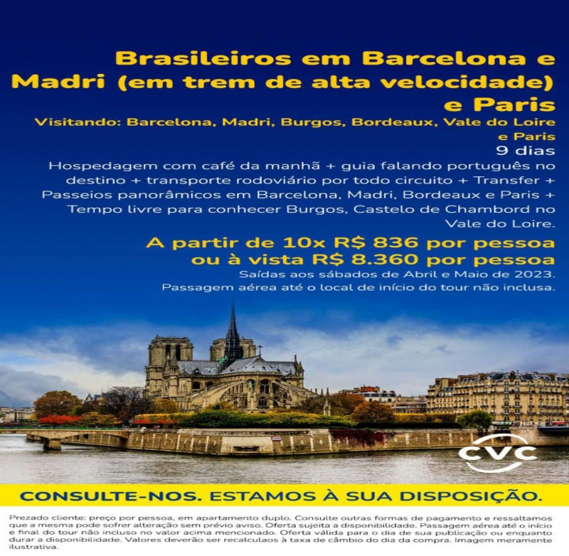 Aqui você fica por dentro de todas as promoções. Tenha uma Viagem Inesquecível e Sem Gastar Muito. Entre em contato conosco para mais Informações.  #valedoribeira #viagemdossonhos #viagemeturismo #cicloturismo #cvc #disney #ecoturismo #enoturismo #realizandosonhos #luademel #msc #praia #turismo #turismobrasil #turismodeaventura #viagensincriveis #buser #viajarépreciso #viajarfazbem #viaje #intercambio #formatura #dicadeviagemvijac #turismovijac #euvoudevijac #vijac #vijactravelrock #vijacturismo #vijacintercambiodeestudo #vijacviagemdeformatura