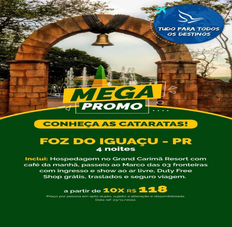 Aqui você fica por dentro de todas as promoções. Tenha uma Viagem Inesquecível e Sem Gastar Muito. Entre em contato conosco para mais Informações.  #valedoribeira #viagemdossonhos #viagemeturismo #cicloturismo #cvc #disney #ecoturismo #enoturismo #realizandosonhos #luademel #msc #praia #turismo #turismobrasil #turismodeaventura #viagensincriveis #buser #viajarépreciso #viajarfazbem #viaje #intercambio #formatura #dicadeviagemvijac #turismovijac #euvoudevijac #vijac #vijactravelrock #vijacturismo #vijacintercambiodeestudo #vijacviagemdeformatura