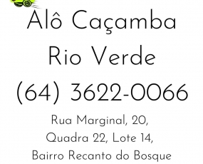 Alô Caçamba Rio Verde