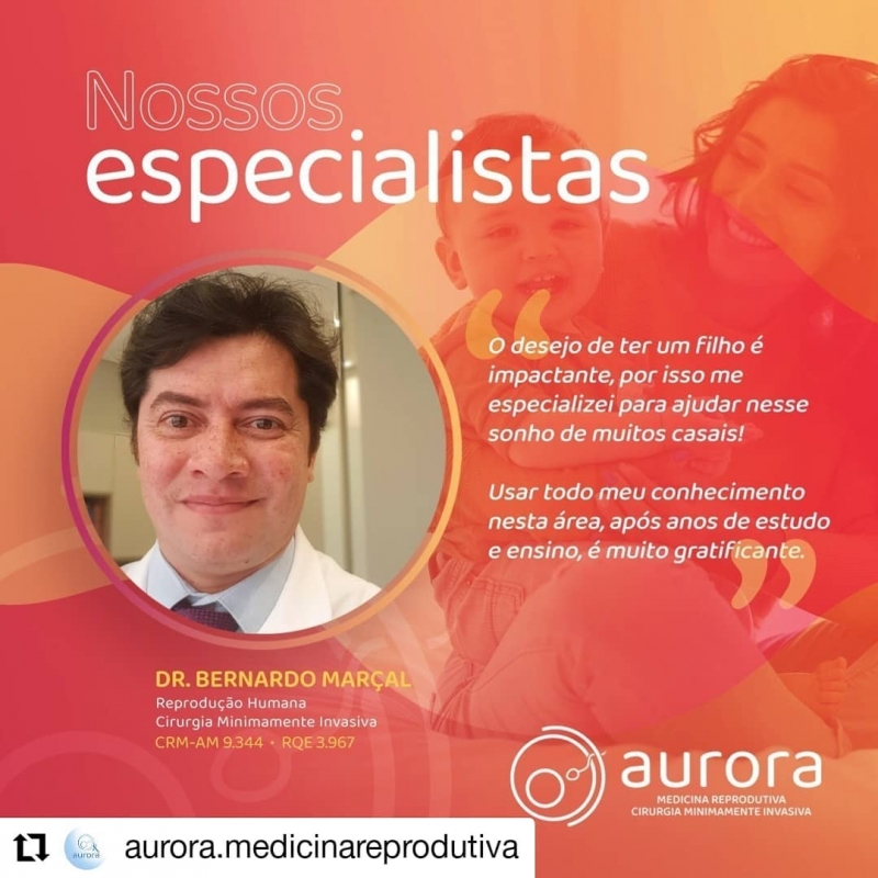 Dr. Bernardo Marçal - Clínica de Fertilização - Reprodução Humana - Ginecologia