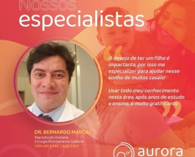 Dr. Bernardo Marçal - Clínica de Fertilização - Reprodução Humana - Ginecologia