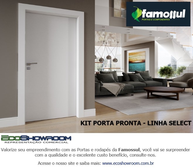 Portas de madeira premium Famossul