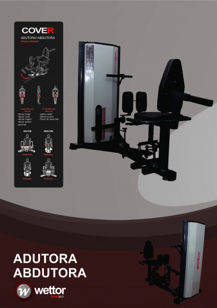 Cadeia Adutora Abdutora | Mais informações em www.wettorfitness.com.br 