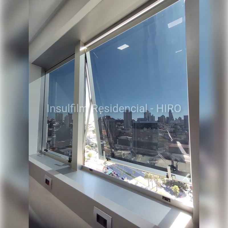 Insulfilm de proteção solar para janelas em sorocaba