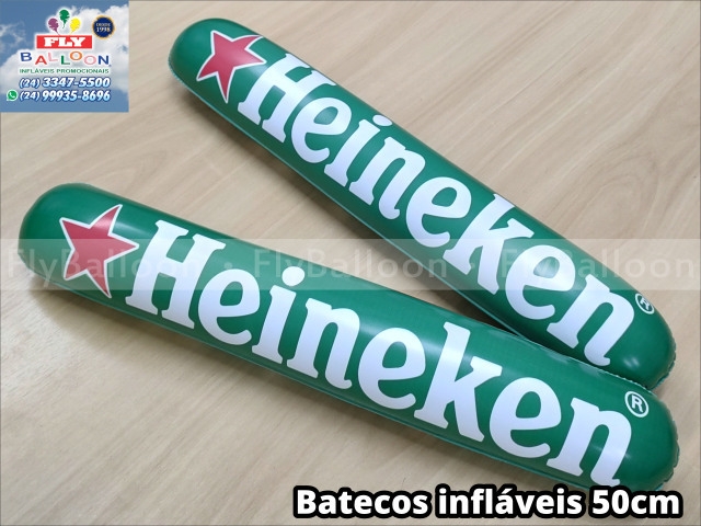 Batecos infláveis promocionais Heineken - Fly Balloon Infláveis Promocionais