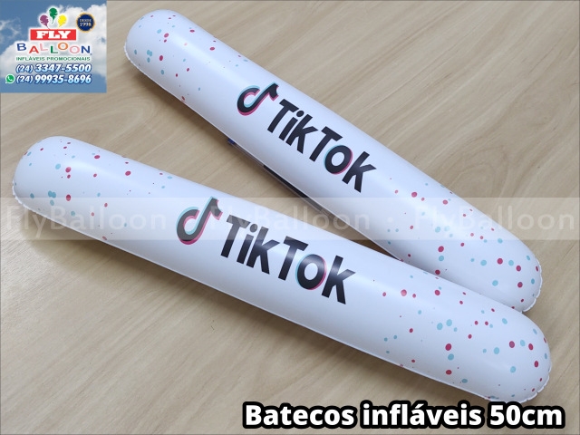 Batekos infláveis promocionais Tik Tok - Fly Balloon Infláveis Promocionais