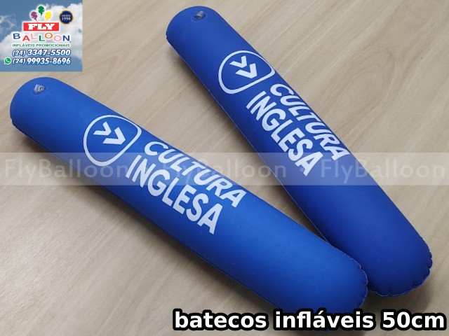 Batecos infláveis promocionais Cultura Inglesa - Fly Balloon Infláveis Promocionais