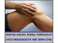 Massagem para dor no joelho em São José (SC)