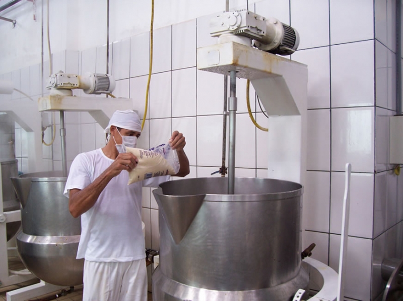 Produção de Doce Tacho de Mistura