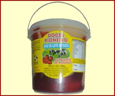 Doce de Leite com Gelia de Morango 550g