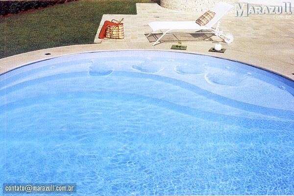 Piscinas de Vinil com Escadas Internas