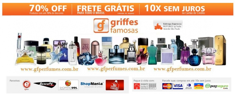 Perfumes Importados www.gfperfumes.com.br
