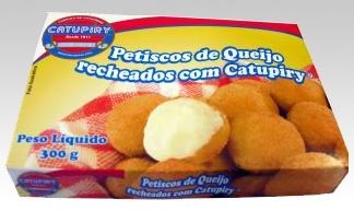 Petisco de Queijo Recheado com Catupiry