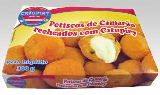 Petisco de Camarão Recheado com Catupiry