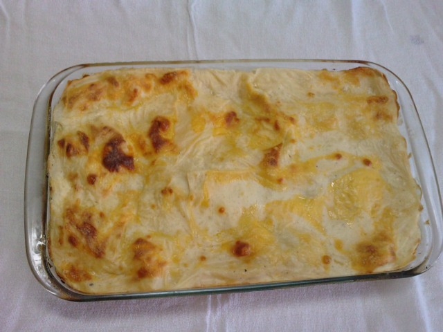 Lasagna de Bacalhau 