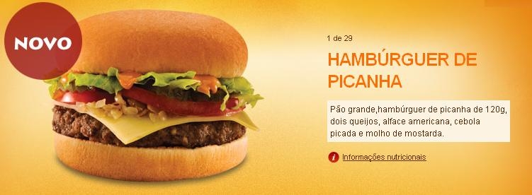 Hambrguer de Picanha