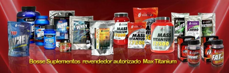 Bosse Suplementos revendedor autorizado Max Titanium