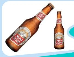 Cerveja NOVA SCHIN Garrafa 600ml e Long Neck 355ml  