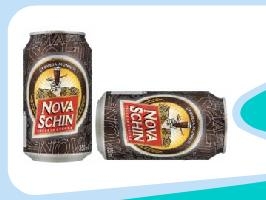 Cerveja NOVA SCHIN Escura Lata 350ml