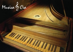 Cursos de piano, teclado e orgão