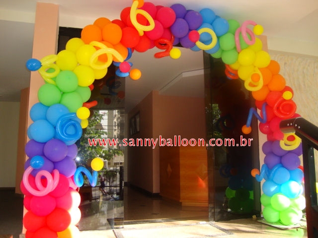Arco colorido Sanny Paula