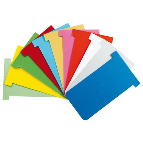 Todas as Cores Fichas de Cartolina Kanban