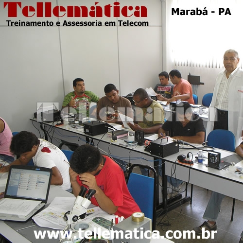 Aula prtica - curso manuteno celular - Marab - Par