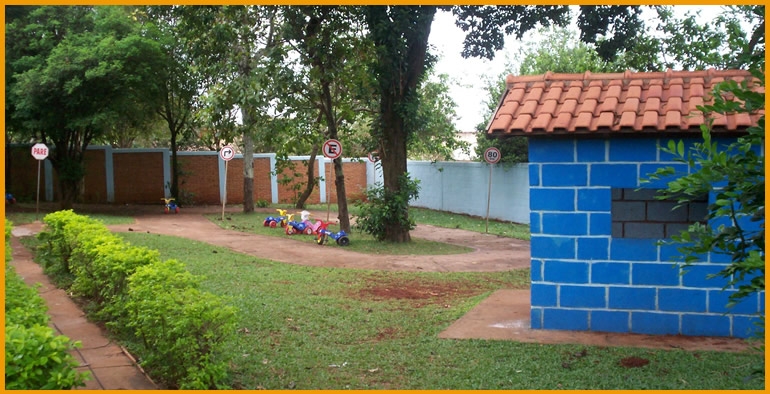 Pista de aula de transito