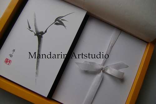 Cartões Exclusivos com pinturas japonesas (Sumie). Impressos e Handmade. Remessas para todo o Brasil. Solicite informações através dos tel.: (11) 8320- 2696 ou email: mandarin.artstudio@gmail.com