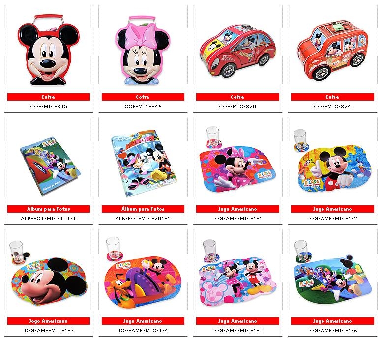 Matsumoto Festas - Personagens - Mickey e Minnie