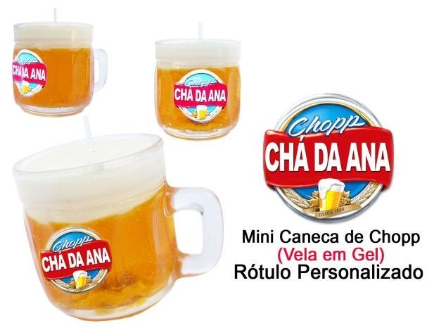 Lembranças & Lembranças - Mini Caneca de Vidro