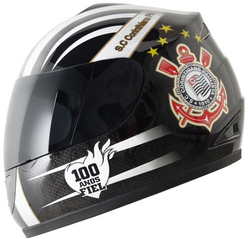 CAPACETE NORISK CORINTHIANS