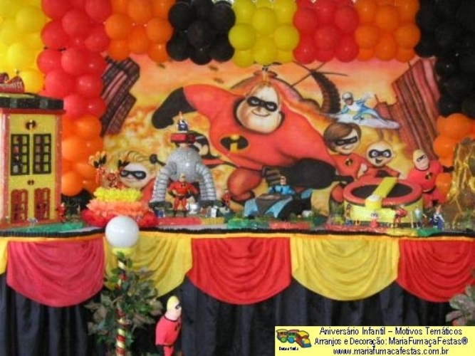 Decoração festa infantil com 