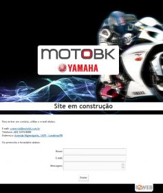 Moto Bk Yamaha Estande - Cornlio Procpio