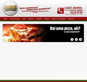 Rodzio de Pizzas Em Casa - Calbria Pizzas - Campinas e Regio