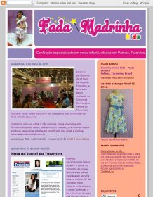Fada Madrinha Kids - Moda Infantil