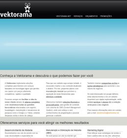 Vektorama.net - Criação, Manutenção e Otimização de Sites