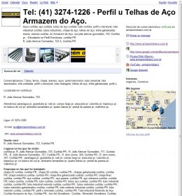 Ferro - Ligue: 41 3274-126 Armazem do Aço - Curitiba