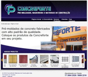 Concreforte - Pr-Moldados, Madeireira e Material de Construo